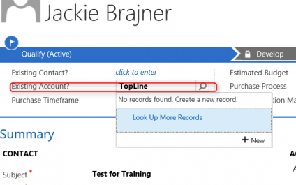 Quick Tip:  Working Leads in Microsoft Dynamics CRM – Duplicate Checking