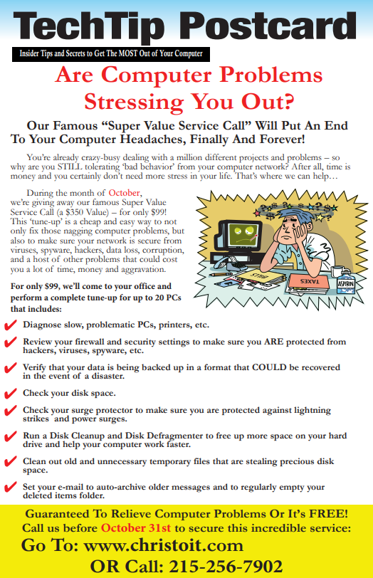 June 2019 TechTip Postcard