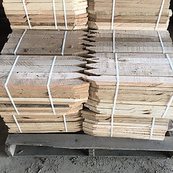 Quality Hardwood Lumber, Lumber Mill - Baltimore County - Survey Stakes