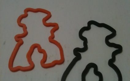 Custom silly bands? Pistols Firing!