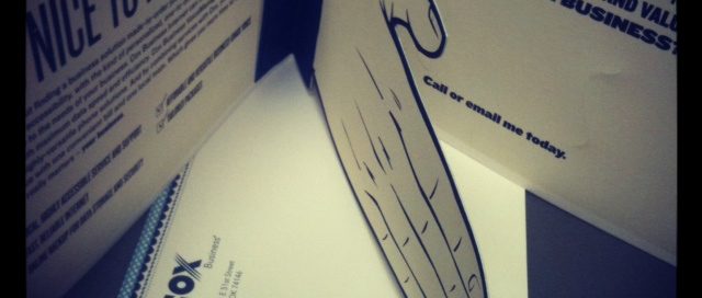 Hey, there’s a coffee cup in the mail box.