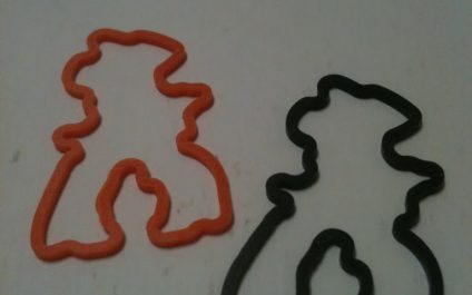 Custom silly bands? Pistols Firing!