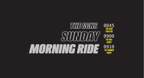 Sunday morning group ride