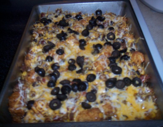 Tator Tot Taco Bake Casserole