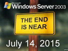 The Windows Server 2003 End of Life is Coming Soon!
