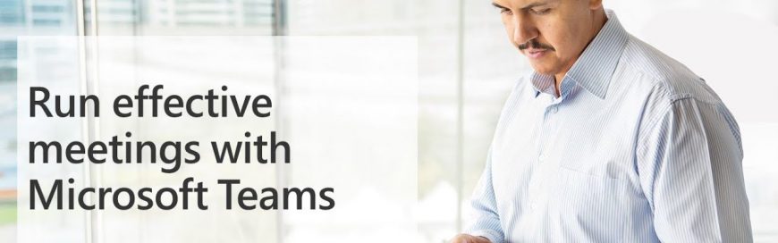 Run effective meetings with Microsoft Teams