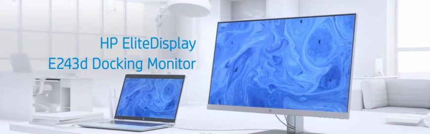 HPE Elite Display E243d Docking Monitor