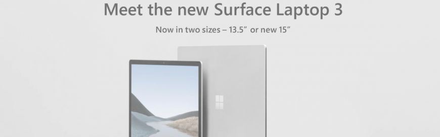 Surface Laptop 3 for Business