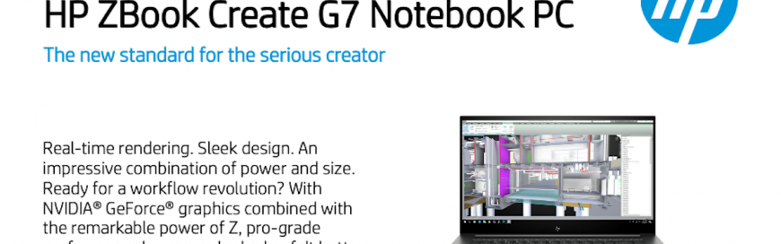 ZBook Create G7 Notebook PC
