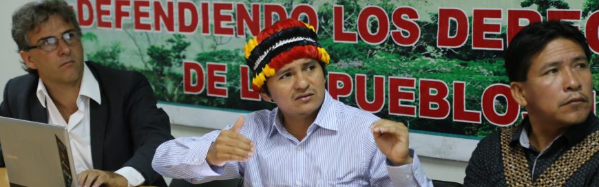 Peruvian Indigenous Group AIDESEP Holds Press Conference to Call for Oil and Gas Regulations Based on EO100™ Standard