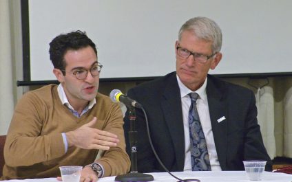 EO President Talks Responsible Development, Fossil Fuel Divestment at UMass Amherst