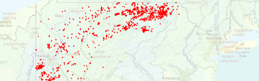 Digging into Data on the Water Impacts of Natural Gas Development with the Shale Network