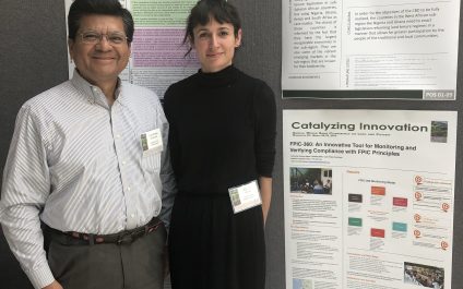 EO Presents New FPIC-360<sup>°</sup> Tool at the World Bank/ EO presenta una nueva herramienta, FPIC-360<sup>°</sup>, en el Banco Mundial