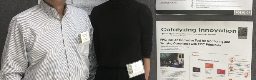 EO Presents New FPIC-360<sup>°</sup> Tool at the World Bank/ EO presenta una nueva herramienta, FPIC-360<sup>°</sup>, en el Banco Mundial