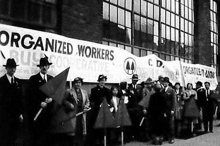 Demonstrations lead by the league of Settlement House Movements in the 1930's