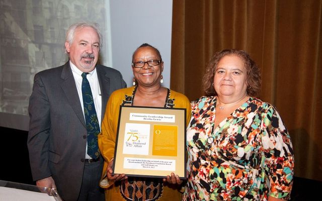 Community Leadership Award - Bertha Leiws
