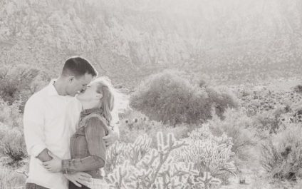 Misty + Mike Las Vegas Engagement Session- Red Rock