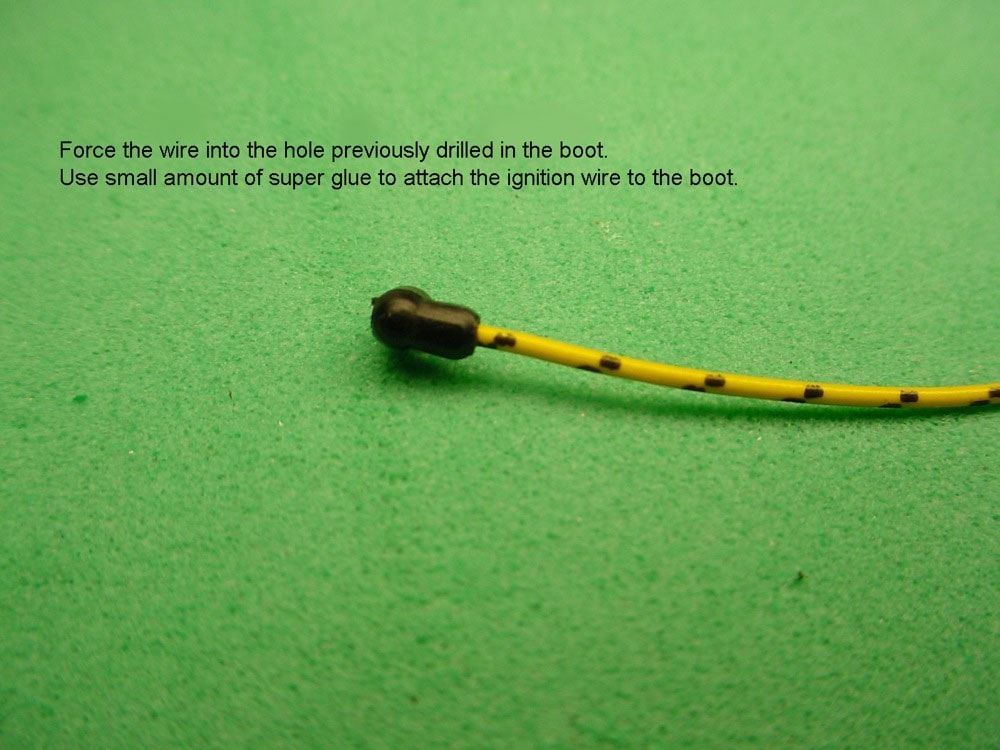 Instructions for Installing the Ignition Wire Z038 Model Motorcars