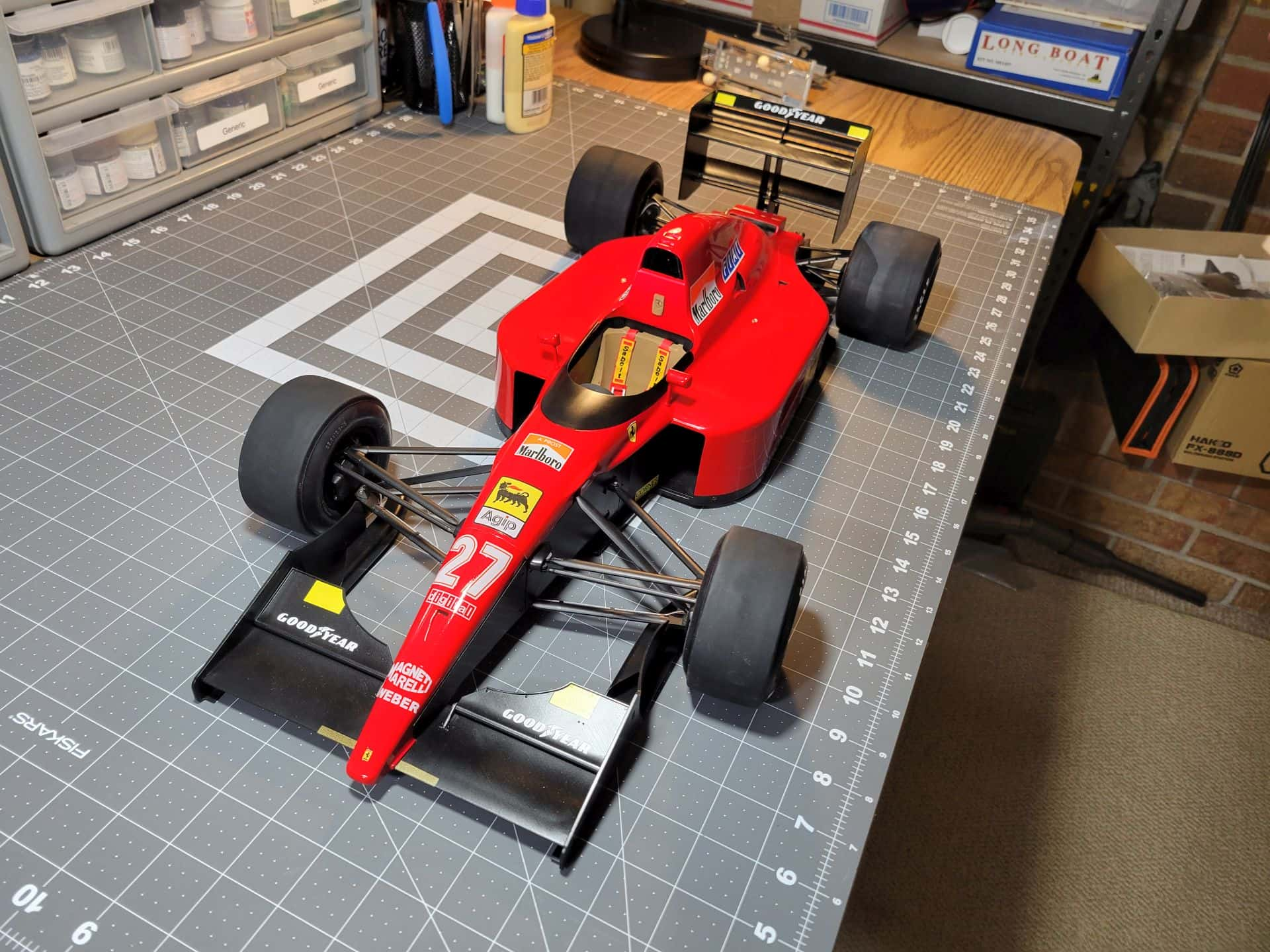 Chris Savaglio'sufeff 1/8 Scale Ferrari 643 - Model Motorcars