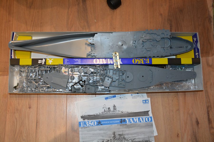 Dave DeBack, Canada Model Ship - IJN Yamato in 1/350 scale - Model ...