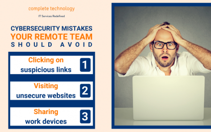 3 Cybersecurity mistakes your remote team might be making right now