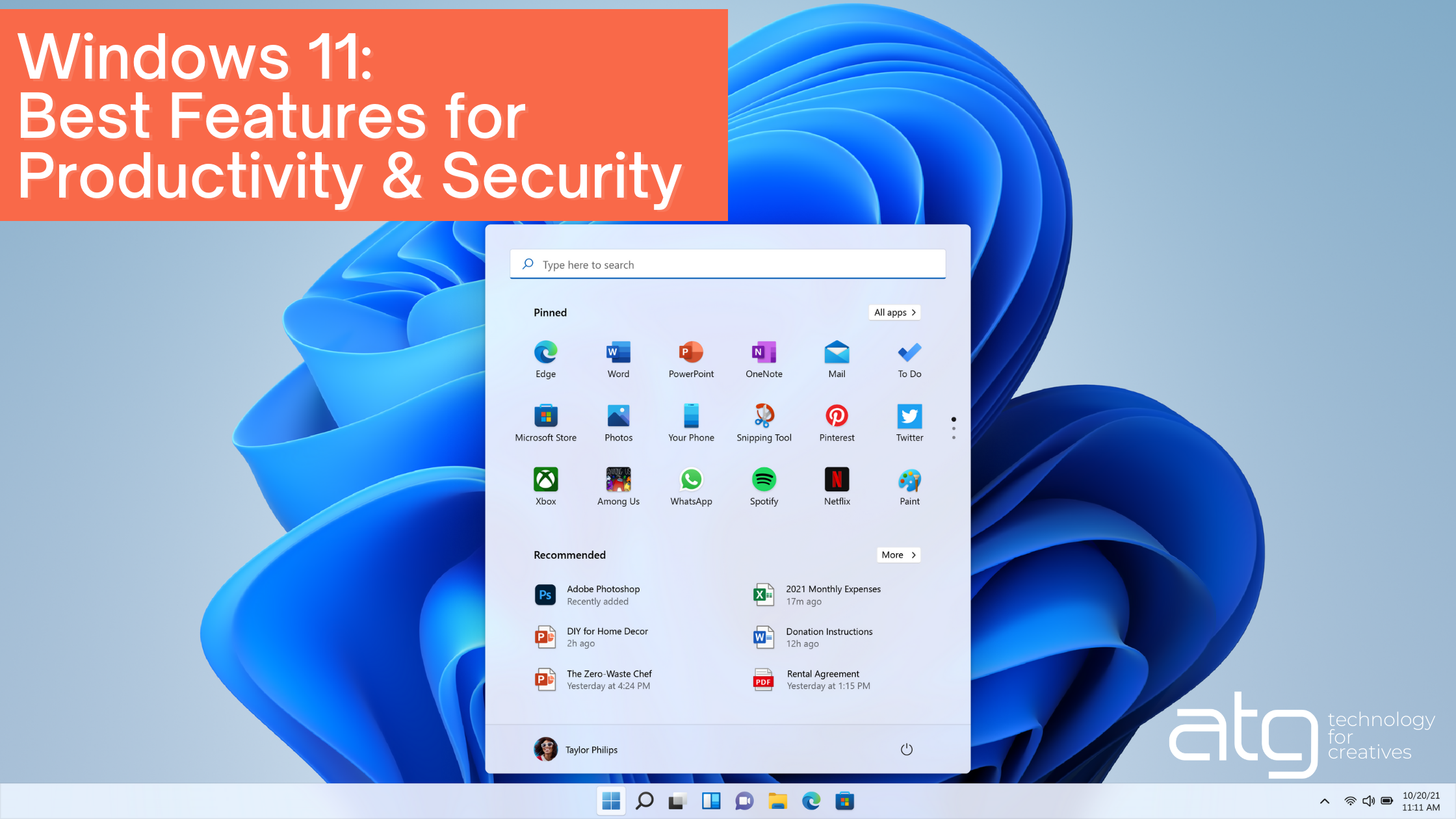 Windows 11: Best Features for Productivity & Security  Birmingham, Worcester