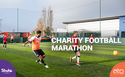 ATG Charity Football Marathon.
