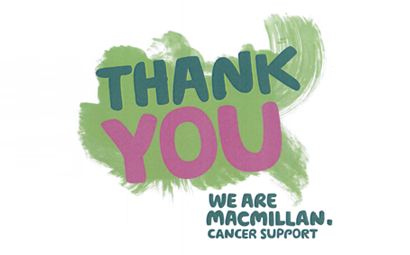 This year we have raised over £2000 for Macmillan Cancer Support!