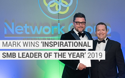 Mark wins Inspirational SMB Leader of the year 2019! | Network Group Awards