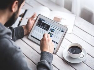 Tablets for Work and Play – At Work