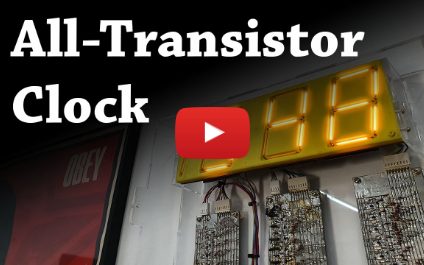 All Transistor Clock