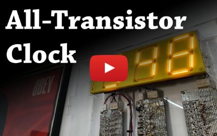 All Transistor Clock