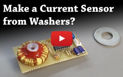 Making a Current Transformer from Washers