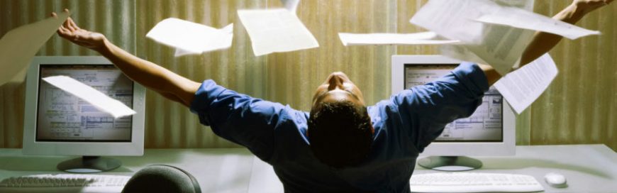 Relieve stress at work with these easy at-your-desk yoga poses