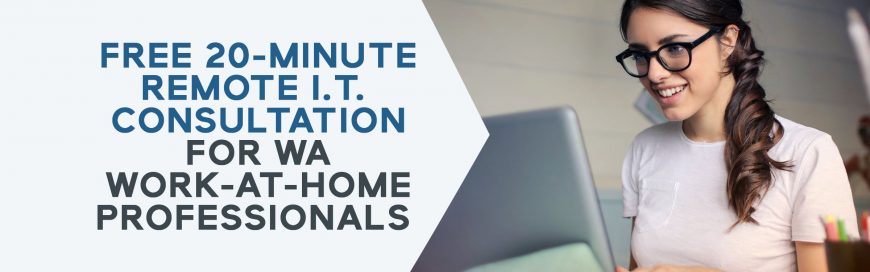 Free 20-Minute IT Consultation for Work-At-Home Professionals
