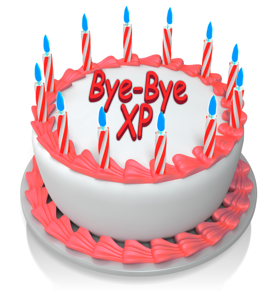 xp-bye-bye-xp-cake