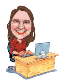 Rachel-caricature
