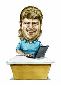 caricature-mike-oster