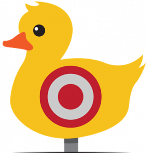 sitting duck target