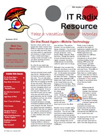 Summer 2010 IT Radix Resource Newsletter