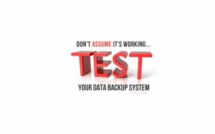 Test Your Backups Regularly!