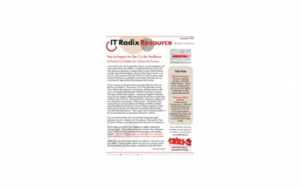 November 2022 IT Radix Resource Newsletter