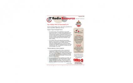December 2023 IT Radix Resource Newsletter