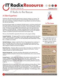 September 2014 IT Radix Resource Newsletter
