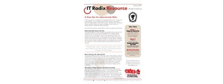 February 2021 IT Radix Resource Newsletter