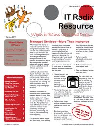 Spring 2011 IT Radix Resource Newsletter