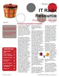 Fall 2012 IT Radix Resource Newsletter