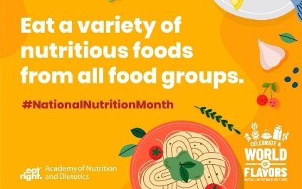 Vary Your Food Intake