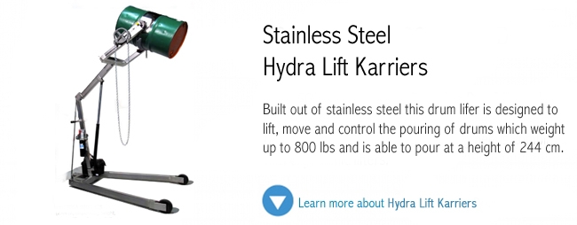 Stainless Steel Hydra Lift Karriers 
