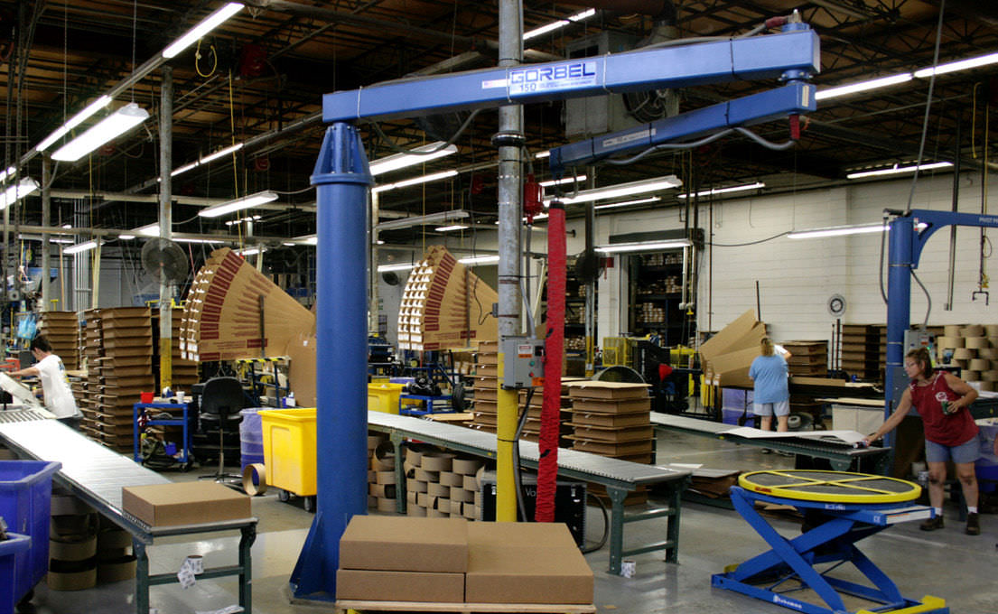 Free Standing Articulating Jib Cranes Ayr, Cambridge, Kitchener R&D